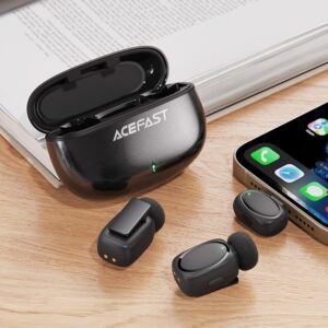 AceFast R2 wireless lavalier microphones balck