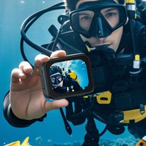 AceFast X1 4K Waterproof Action Camera black black