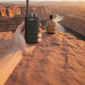 XO DJJ01 (EU) Walkie Talkie (pair) black