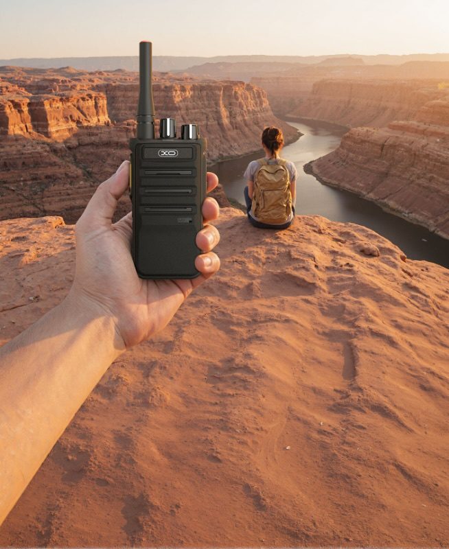 XO DJJ01 (EU) Walkie Talkie (pair) black