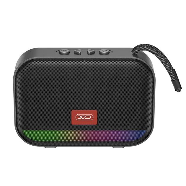 XO F66 Illuminated Small Portable Speaker Black
