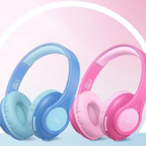XO BE54 Cartoon Kids Headphones pink
