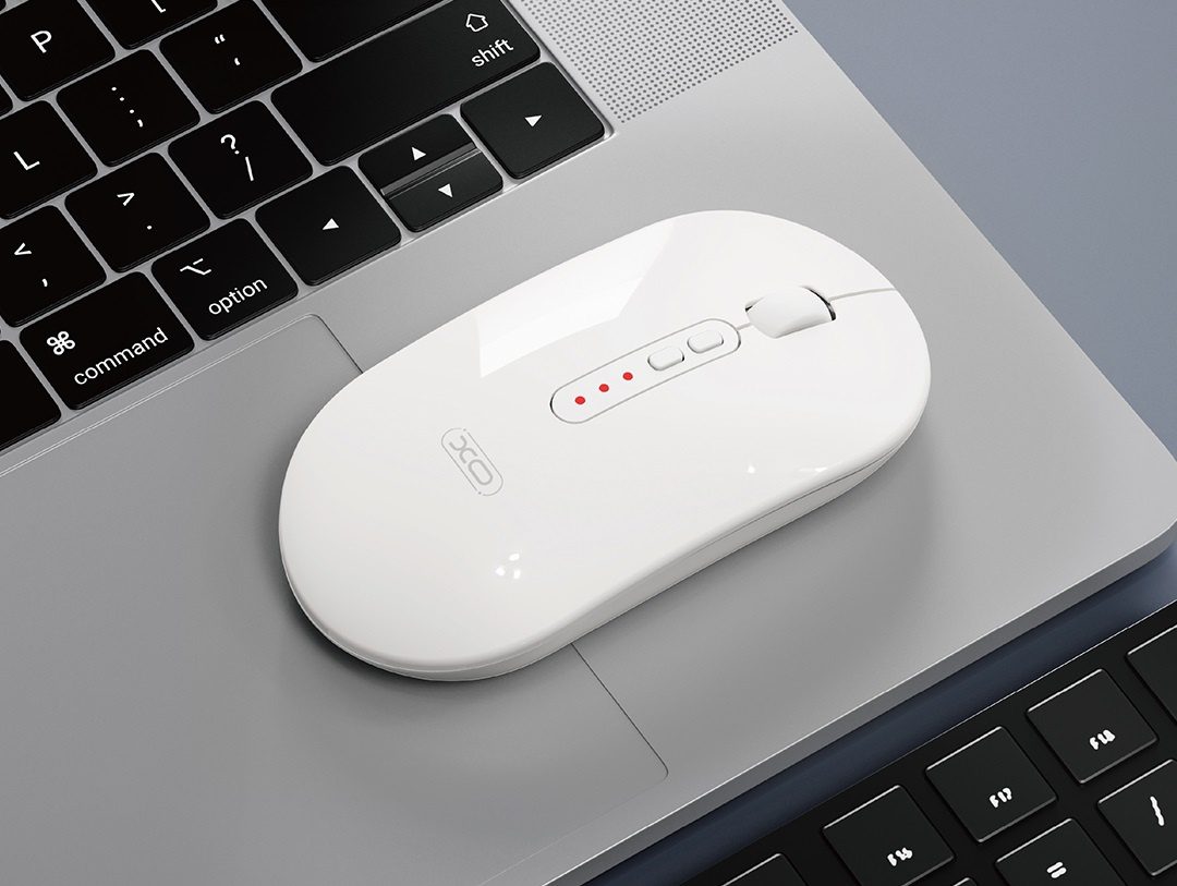 XO M13 Tri-mode Bluetooth Wireless Silent Mouse Blue - imagine 3