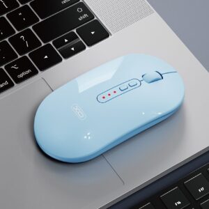 XO M13 Tri-mode Bluetooth Wireless Silent Mouse Blue