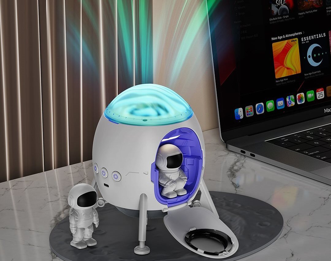 XO CF38 Starlight Lander Ambient Light + Speaker White