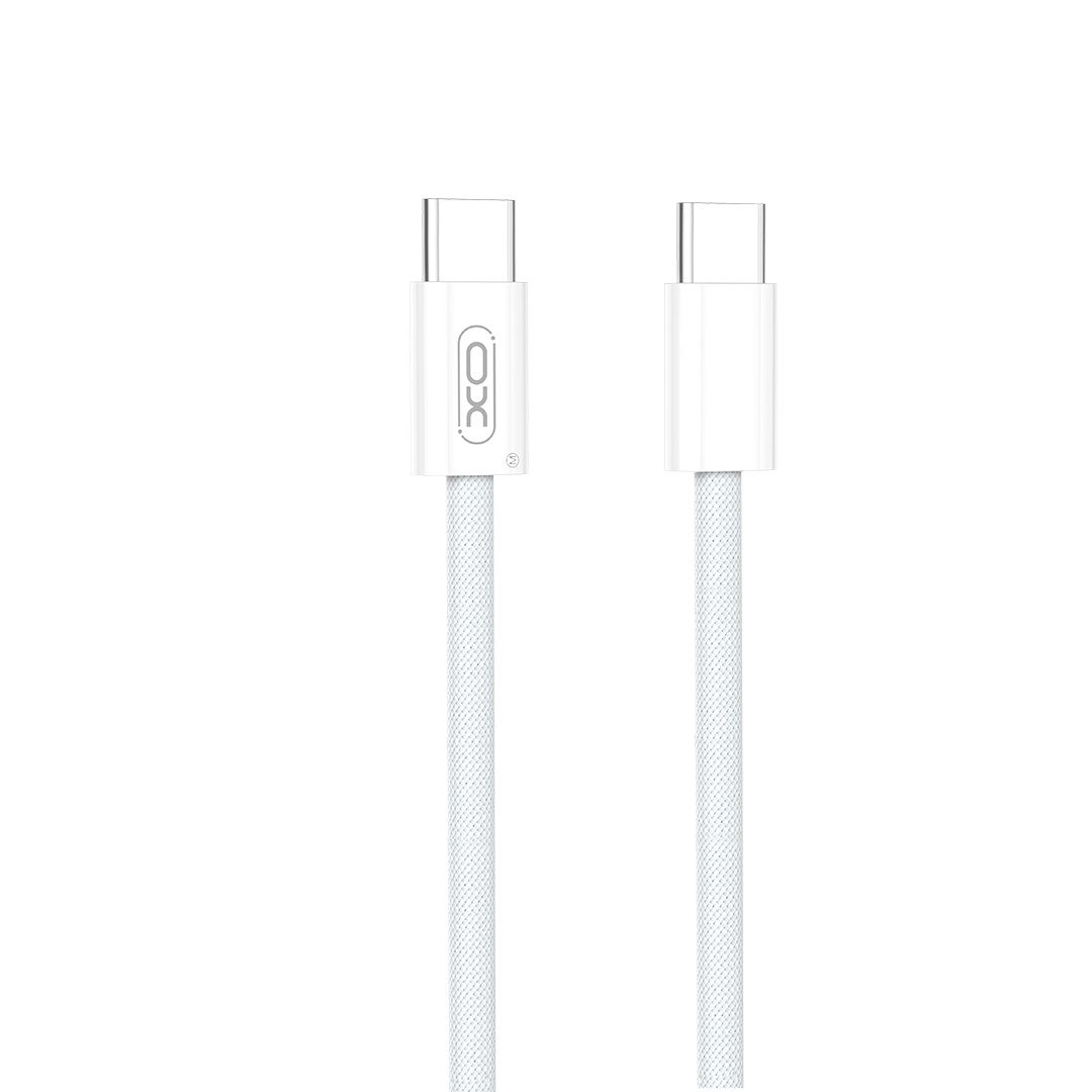XO NB-Q260C Type-c TO Type-c 60W 3m braided data cable White