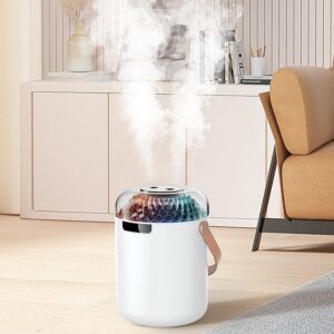 XO HF13 Dazzling Ambient Light Dual Jet Humidifier 400mAh white