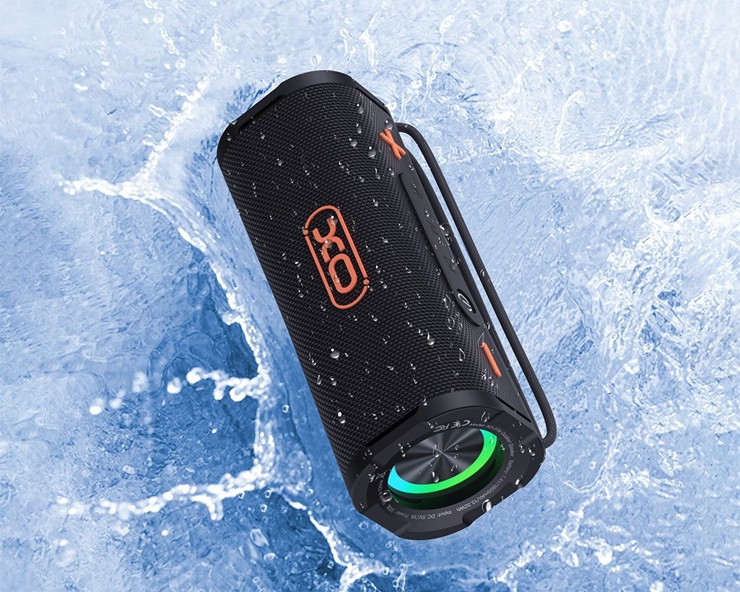 XO F76 Portable Outdoor Dynamic RGB Wireless Speaker black - imagine 2