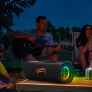 XO F76 Portable Outdoor Dynamic RGB Wireless Speaker black