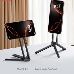 XO C180 Portable Tripod with Magnetic Assisted Shooting Photo Stand black