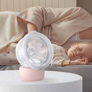 XO FG13 Smart (Wearable) Electric Massage Breast Pump Pink