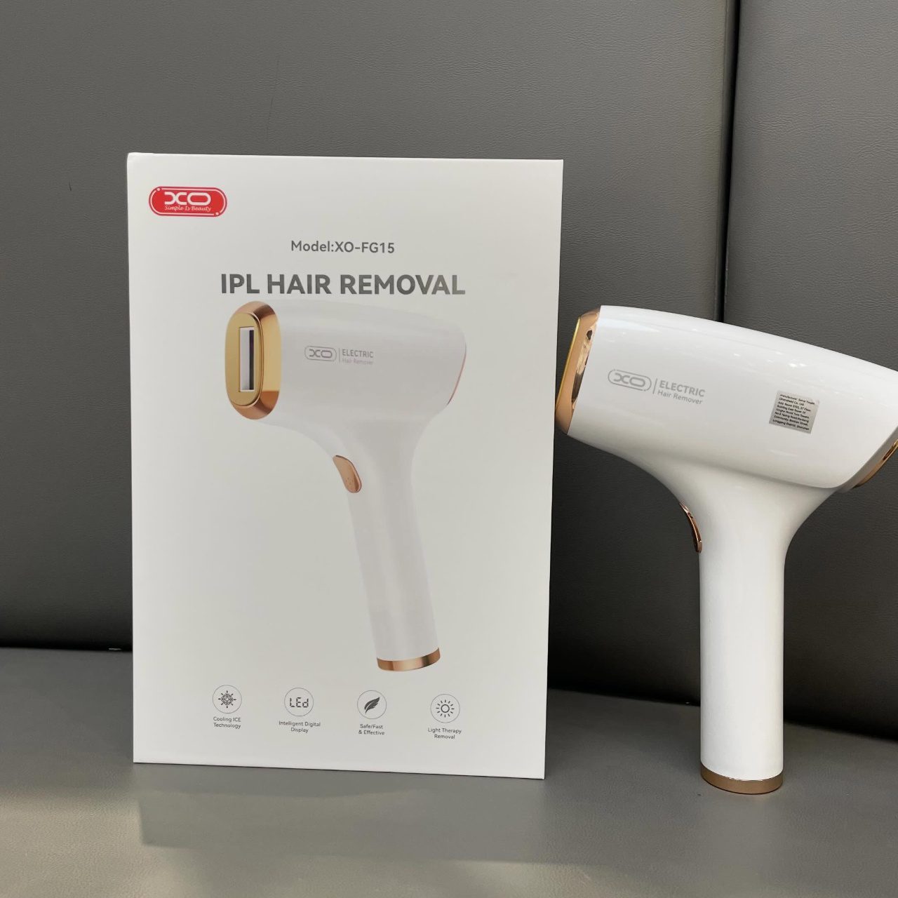 XO FG15 Intelligent Skin Rejuvenation Ice Spot Epilator EU White