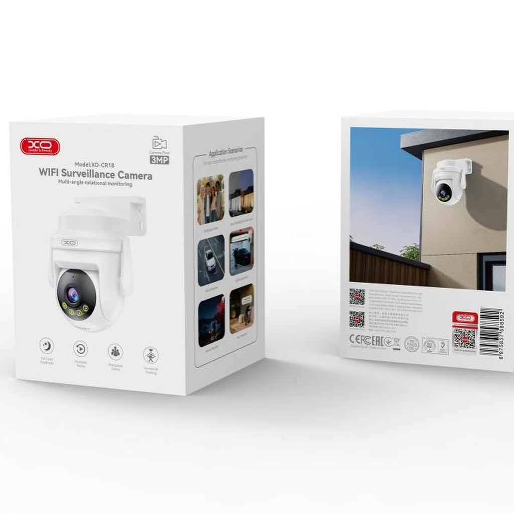 XO CR18 Outdoor 300W Pixel Camera White - imagine 2