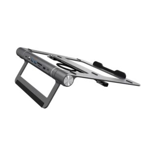 Wiwu 2 in1 laptop stand & Hub A821CH Gray