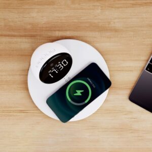WIWU Wi-W017 Wireless& Clock& Bluetooth speaker White