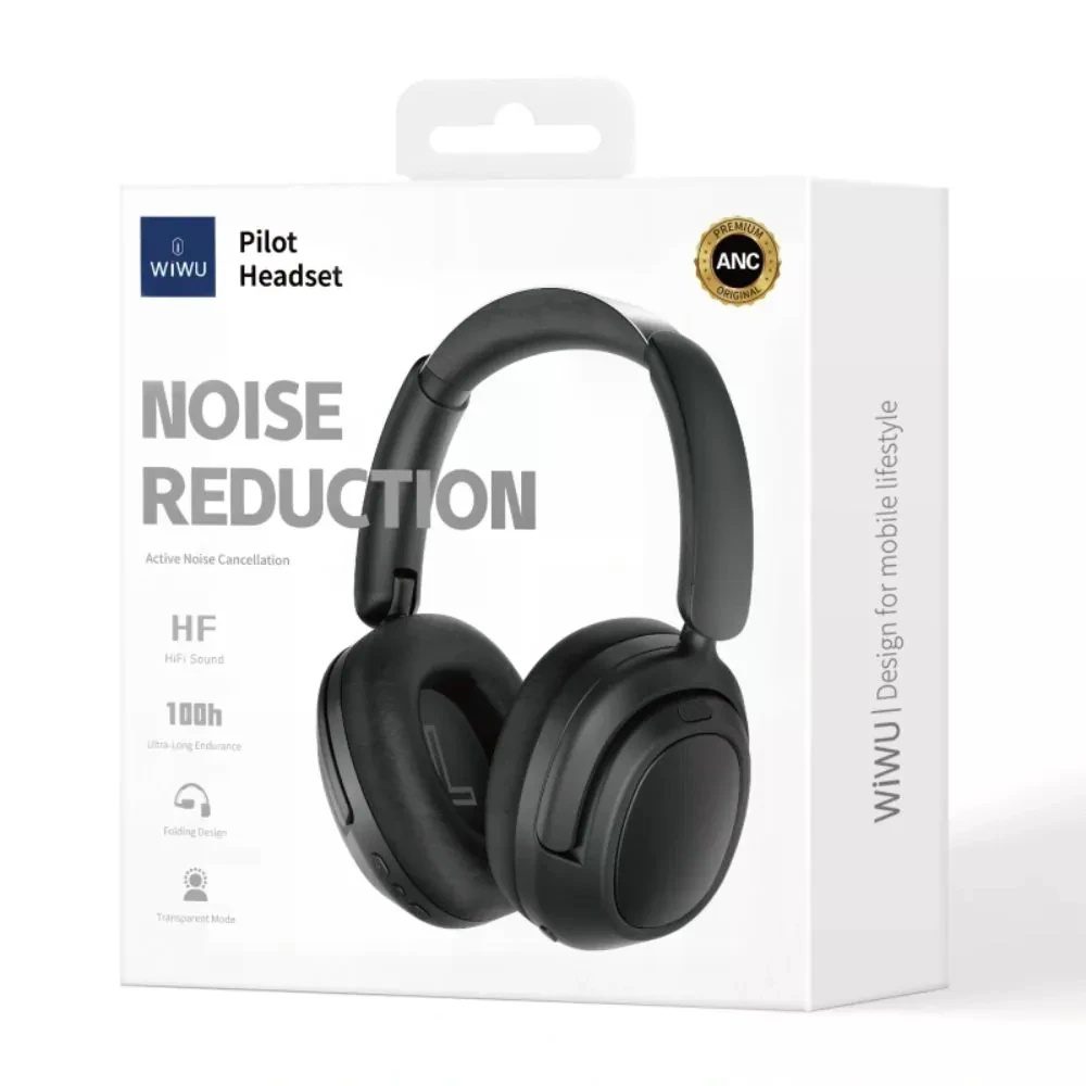 Wiwu Pilot Headset TD-03 Black - imagine 3