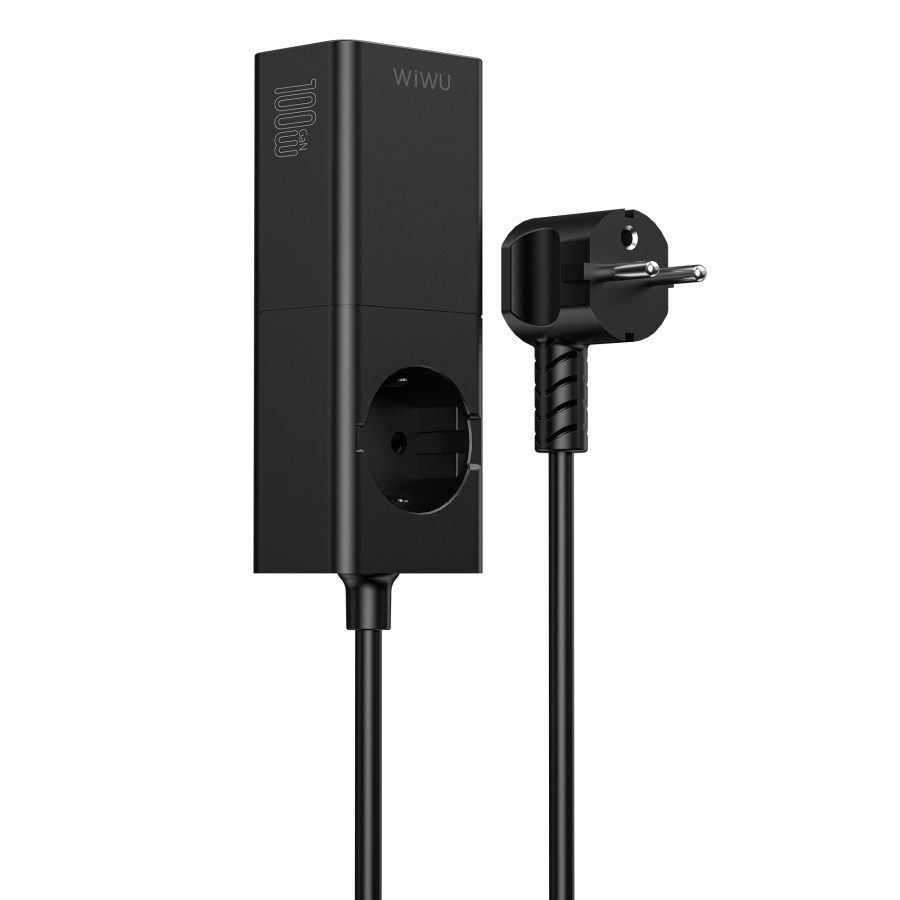 Wiwu 100W GaN Power Strap/ EU Wi-S004 Black - imagine 2