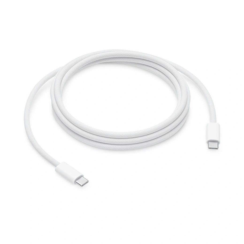 Wiwu Classic 60W Braided Charging Cable Wi-C032 C-C White - imagine 2