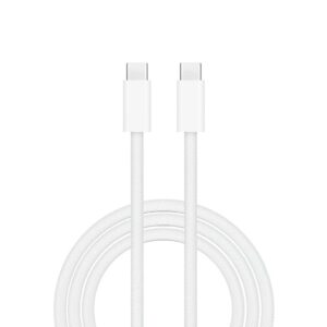 Wiwu Classic 60W Braided Charging Cable Wi-C032 C-C White
