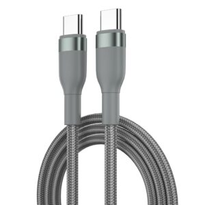 Wiwu Wi-C017 C-C 100W, CONCISE Cable 200cm Gray
