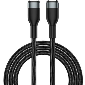 Wiwu Wi-C033 C-C 3pcs/ pack, 100W 20cm/150cm/200cm Black