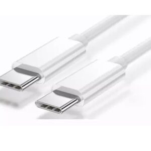 Wiwu PD+ QC Charger+ Cable Sets EU plug+ C to C Wi-U002 C-C White