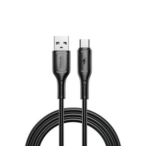 Wiwu Wi-C042E A-C USB Type-C Starlink Fast Charging Data Cable Black