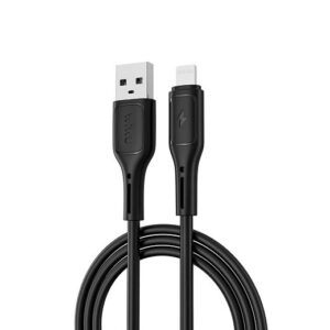 Wiwu Wi-C042E A-L USB Lightning Starlink Fast Charging Data Cable Black