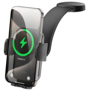 Wiwu Universal Automatic Wireless car charger CH-322 Black