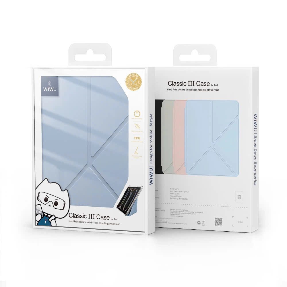 Wiwu Classic III Case for Pad forlpadlpad 10.9/11 24 11Air Blue - imagine 4