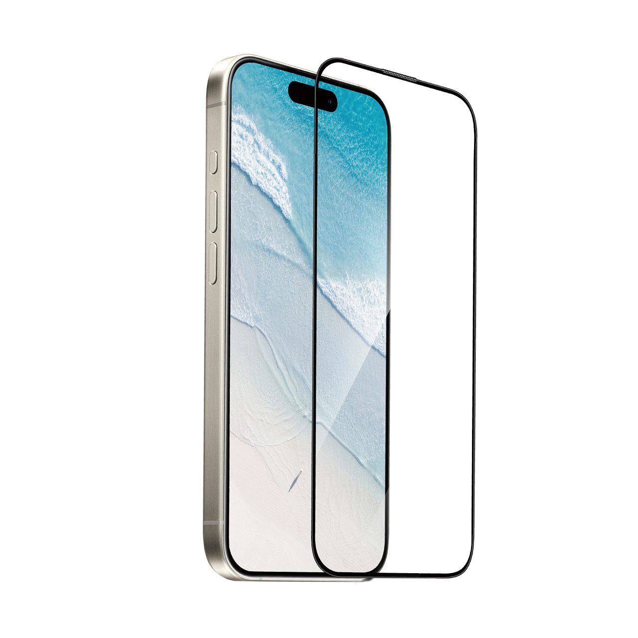 Wiwu Crystal 10 Tempered Glass for iP 17/ iP16 Pro(6.3) GT-008 (10PCS/pack) Transparent - imagine 2