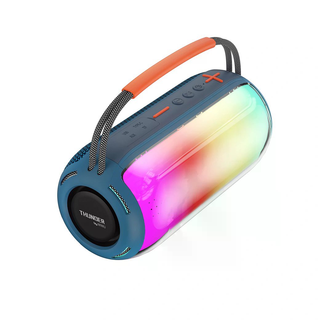 Wiwu Thunder wireless speaker H6 Blue - imagine 2