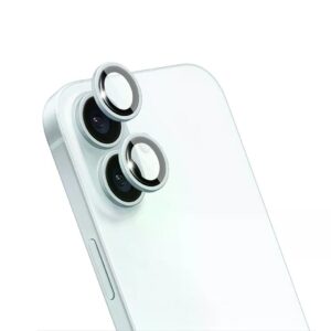 Wiwu Titan 3D Eagle Eye lens guard for iP 17(6.3)/iP16 6.7Plus (2 lens/ pack) LG-005 Grey