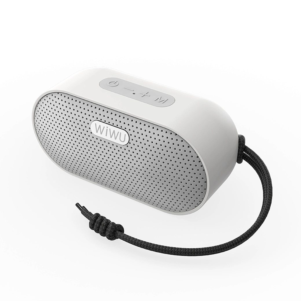 Wiwu WiWU Play Fun Portable Wireless Speaker H8 White - imagine 4