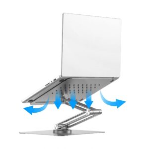 Wiwu Rotative Foldable Laptop Stand S801 silver