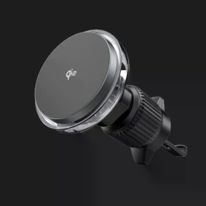 Wiwu Qi2 AURORA Car Wireless Charger CH-324 Black