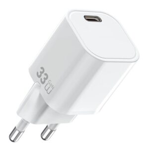 Wiwu 33W Cube GaN Fast Charger 1C Wi-G015 EU White
