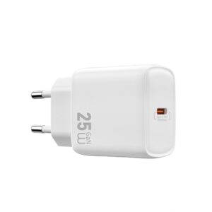 Wiwu 25W Essen GaN Fast Charger 1C Wi-G016 EU White