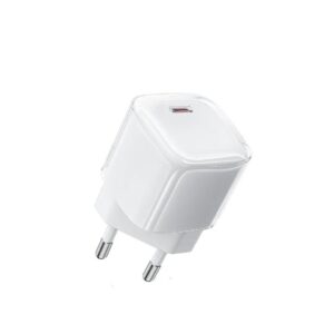 Wiwu 33W Cube GaN Fast Charger A+C Wi-G017 EU White