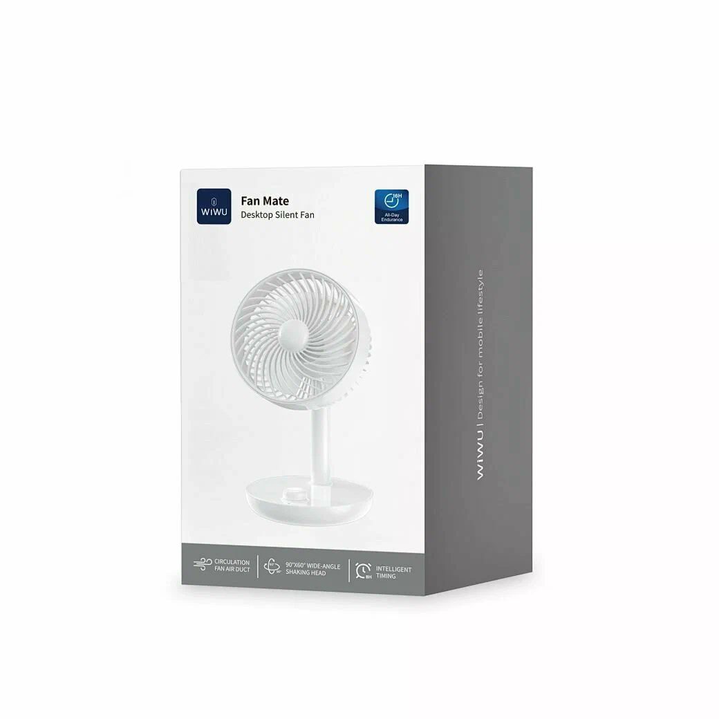 Wiwu Fan Mate Wi-FS013 White - imagine 3