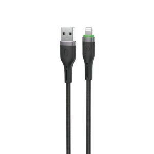 Wiwu 12W OringLink Series Nylon Braided Cable Wi-C068 A-L 1M Black