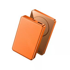 Wiwu Ultra Thin Magnetic Power Bank P15-1 10000mAh (3C) Orange