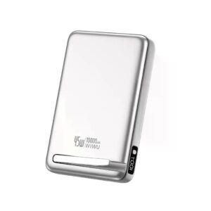 Wiwu Mag Pro Qi2 Power Bank Wi-P090 Silver