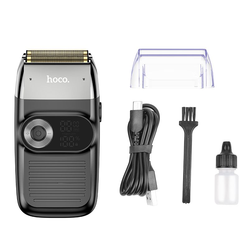 Hoco HP30 dual mesh 2-in-1 shaver black
