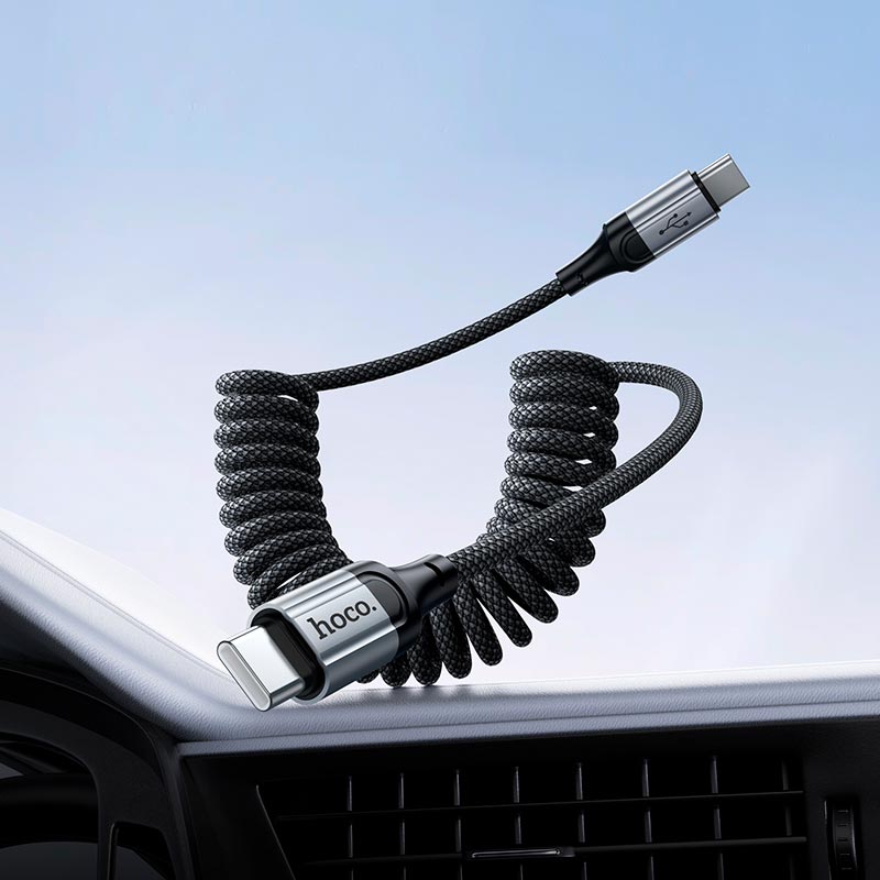 Hoco X121 Nuevo 60W charging data cable C to C black