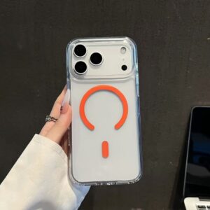 2.0mm clear magsafe case iPhone 17 ORANGE