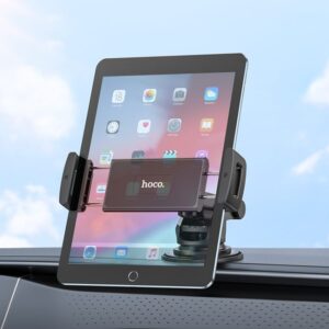 Hoco CA120 Prospering center console car holder for tablets black