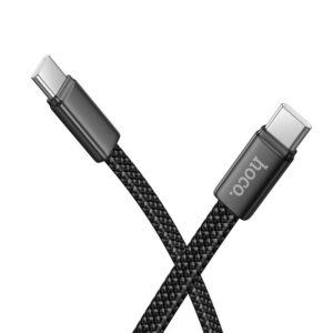 Hoco X125 Exceso 60W charging data cable C to C black
