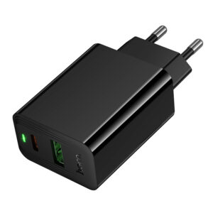 Hoco CS95A Leader PD30W+QC3.0 charger(EU) black