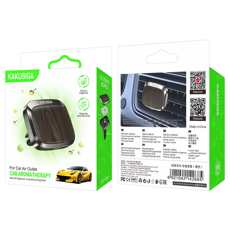 Kakusiga KSC-1589 CHIXIANG car aromatherapy Black - imagine 2